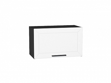 Шкаф верхний горизонтальный Глетчер 358*600*318 Айленд Силк / Graphite