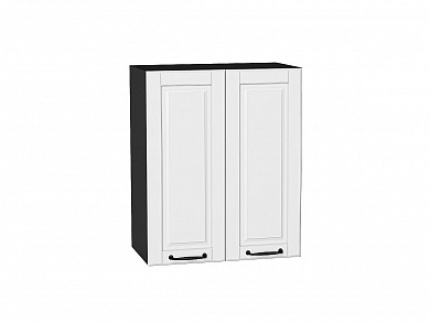 Шкаф верхний с 2-мя дверцами Дублин 716*600*318 Special White / Graphite