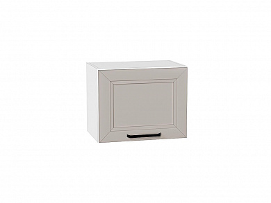 Шкаф верхний горизонтальный Нео 358*450*320 Clay Silk / Белый