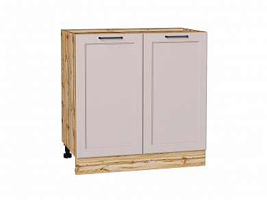 Шкаф нижний с 2-мя дверцами Барселона 816*800*484 Кашемир / Дуб Вотан