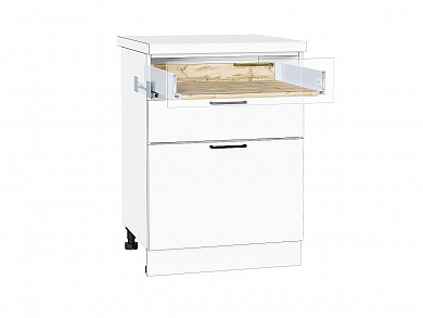 Ящик низкий POWER BOX1 85*568*447 Дуб Вотан/W Белый