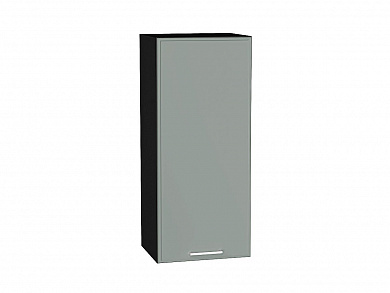 Шкаф верхний с 1-ой дверцей Квадро 920*400*321 Аквамарин / Graphite