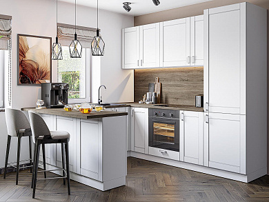 Лофт-06 2140*1500/2300/2600*600 White Silk