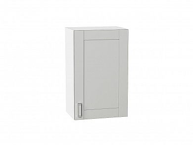 Шкаф верхний с 1-ой дверцей Лофт 716*450*320 Grey Silk / Белый