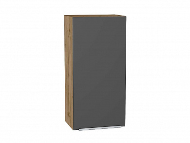 Шкаф верхний с 1-ой дверцей Фьюжн 920*450*320 Stormy Silk / Дуб Вотан