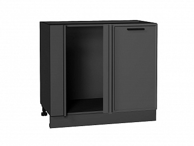 Шкаф нижний угловой Фрейм 816*890*484 Stormy Silk / Graphite