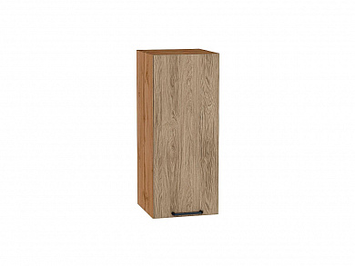 Шкаф верхний с 1-ой дверцей Флэт 716*300*318 Natural Casella Oak 2S / Дуб Вотан