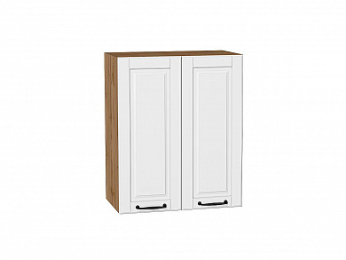 Шкаф верхний с 2-мя дверцами Дублин 716*600*318 Special White / Дуб Вотан
