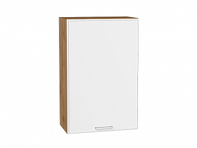 Шкаф верхний с 1-ой дверцей Квадро 920*600*321 Белый / Дуб Вотан