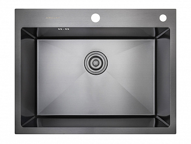 Мойка врезная 584820/0,8 1Ч 200*580*480 Графит