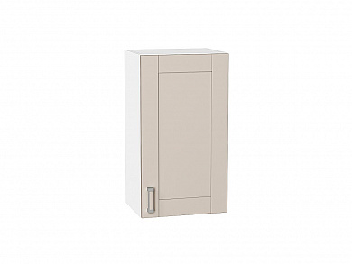 Шкаф верхний с 1-ой дверцей Лофт 716*400*320 Cream Silk / Белый