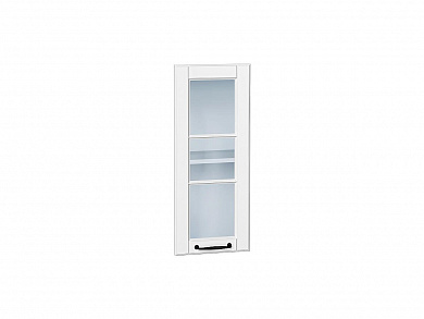 Комплект фасадов Дублин со стеклом для каркаса Ф-15 В300 712*296*16 Special White