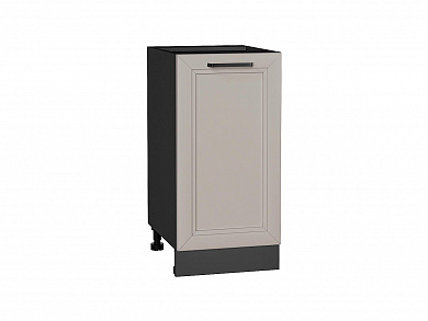 Шкаф нижний с 1-ой дверцей Нео 816*400*480 Clay Silk / Graphite