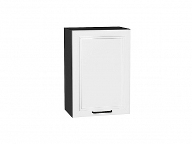 Шкаф верхний с 1-ой дверцей Нео 716*500*320 White Silk / Graphite