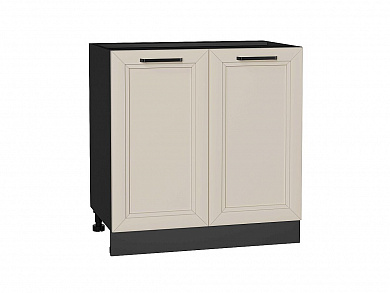 Шкаф нижний с 2-мя дверцами Нео 816*800*480 Cream Silk / Graphite