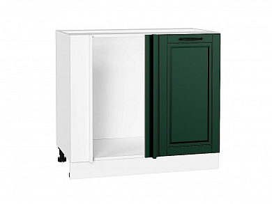 Шкаф нижний угловой Дублин 816*890*478 Special Green / Белый