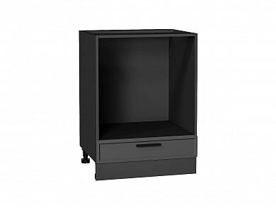 Шкаф нижний под духовку Фрейм 816*600*480 Stormy Silk / Graphite