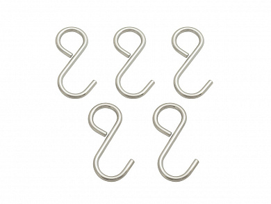 Комплект крючков малых 60*25 Хром