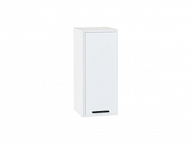 Шкаф верхний с 1-ой дверцей Фрейм 716*300*324 White Silk / Белый