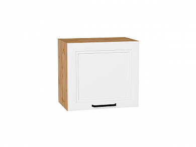 Шкаф верхний горизонтальный Нео 458*500*320 White Silk / Дуб Вотан