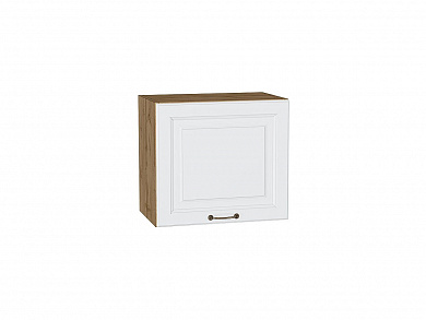 Шкаф верхний горизонтальный Ницца 458*500*318 Белый / Дуб Вотан