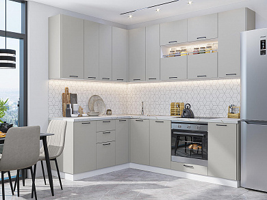 Флэт-02 2340*1700/2400*600 Light Grey In 2S