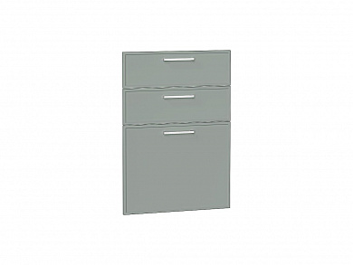 Комплект фасадов Квадро для каркаса Ф-33 Н503 702*496*19 Аквамарин