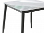 Стол Uni-Form-S.2B 800*800*750 SBlack/White Gloss Marble
