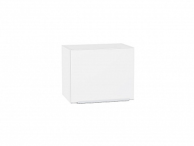 Шкаф верхний горизонтальный Фьюжн 358*450*320 Silky White / Белый