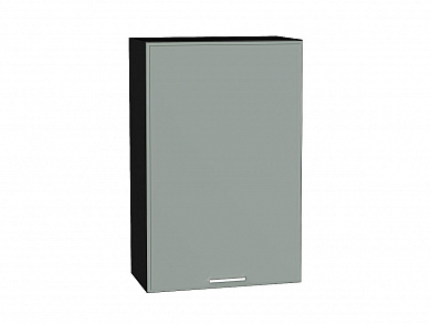 Шкаф верхний с 1-ой дверцей Квадро 920*600*321 Аквамарин / Graphite