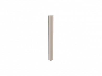 Комплект планок Квадро для углового шкафа Ф-99 716*105*19 Кашемир