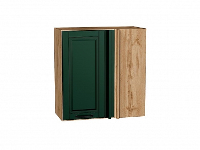 Шкаф верхний прямой угловой Дублин 716*700*345 Special Green / Дуб Вотан