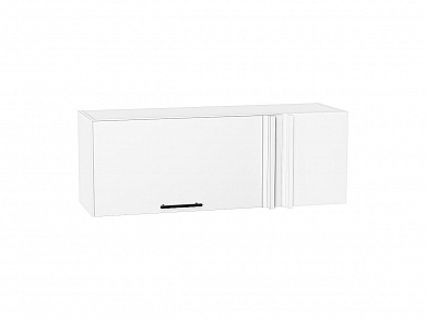 Шкаф верхний прямой угловой горизонтальный Лайт 358*1000*350 Special White / Белый