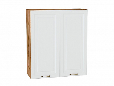 Шкаф верхний с 2-мя дверцами Ницца 920*800*318 Белый / Дуб Вотан