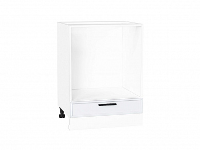 Шкаф нижний под духовку Фрейм 816*600*480 White Silk / Белый