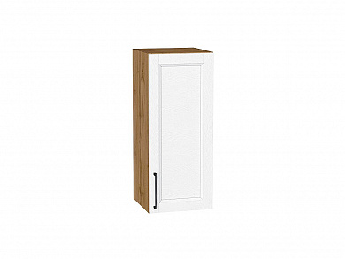 Шкаф верхний с 1-ой дверцей Сканди 716*300*320 White Silkwood / Дуб Вотан