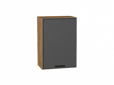 Шкаф верхний с 1-ой дверцей Фрейм 716*500*324 Stormy Silk / Дуб Вотан