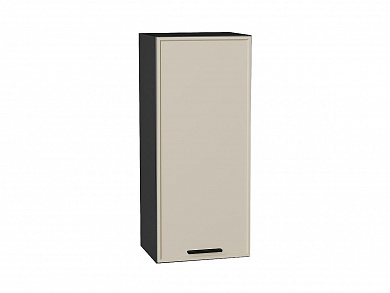 Шкаф верхний с 1-ой дверцей Фрейм 920*400*324 Cream Silk / Graphite