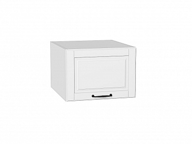 Шкаф верхний горизонтальный глубокий Дублин 358*500*574 Special White / Белый