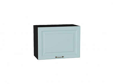 Шкаф верхний горизонтальный Ницца 458*600*318 Голубой / Graphite