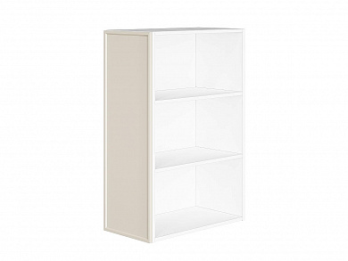 Фасад боковой Фрейм для верхнего шкафа 920*321*22 Cream Silk