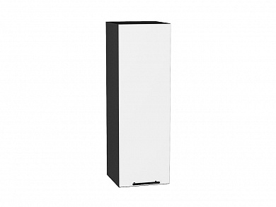 Шкаф верхний с 1-ой дверцей Лайт 920*300*318 Special White / Graphite