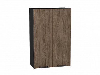 Шкаф верхний с 2-мя дверцами Флэт 920*600*318 Brown Casella Oak 2S / Graphite