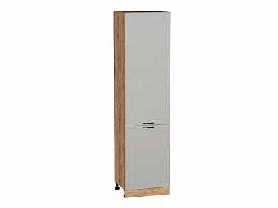 Шкаф пенал с 2-мя дверцами Флэт 2336*600*574 Light Grey In 2S / Дуб Вотан