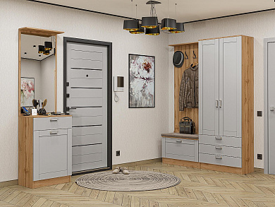Стиль-04 2110*2200*380 Grey Silk