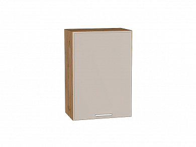 Шкаф верхний с 1-ой дверцей Квадро 716*500*321 Кашемир / Дуб Вотан
