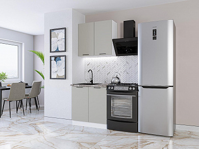 Флэт-03 2140*800*600 Light Grey In 2S