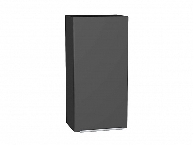Шкаф верхний с 1-ой дверцей Фьюжн 920*450*320 Stormy Silk / Graphite