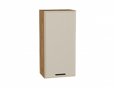 Шкаф верхний с 1-ой дверцей Фрейм 920*450*324 Cream Silk / Дуб Вотан