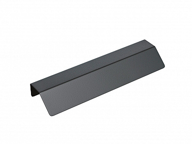 Ручка торцевая мебельная СТ-1 156*40*15 Матовый черный